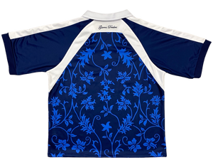 BLUE FLORA JERSEY