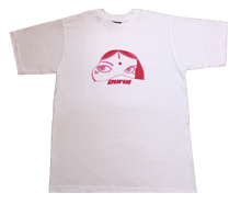 Load image into Gallery viewer, PINK/RED GIRL WITH TATTOOS TEE