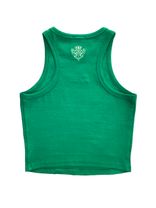 BANANA LEAF GREEN WOMENS TANK TOP